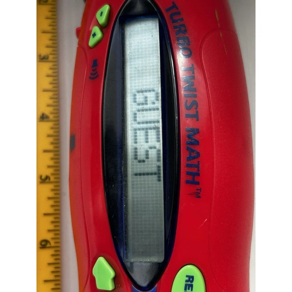 2000 LeapFrog Turbo Twist Math Electronic Interactive Educational Toy:  Works